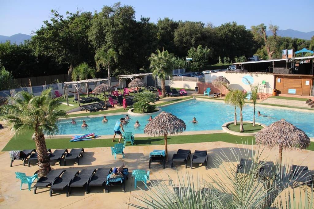 Camping Paradis Le Pearl อาร์เจเลส-ซัวร์-แมร์ ภายนอก รูปภาพ